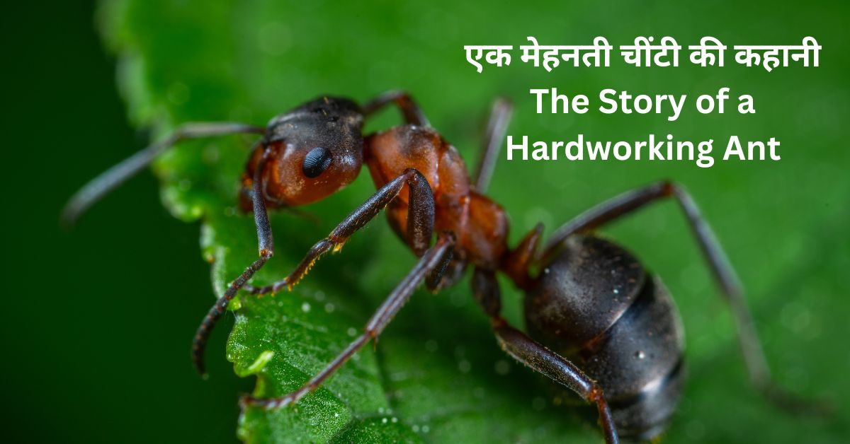 एक मेहनती चींटी की कहानी | story of ant in hindi