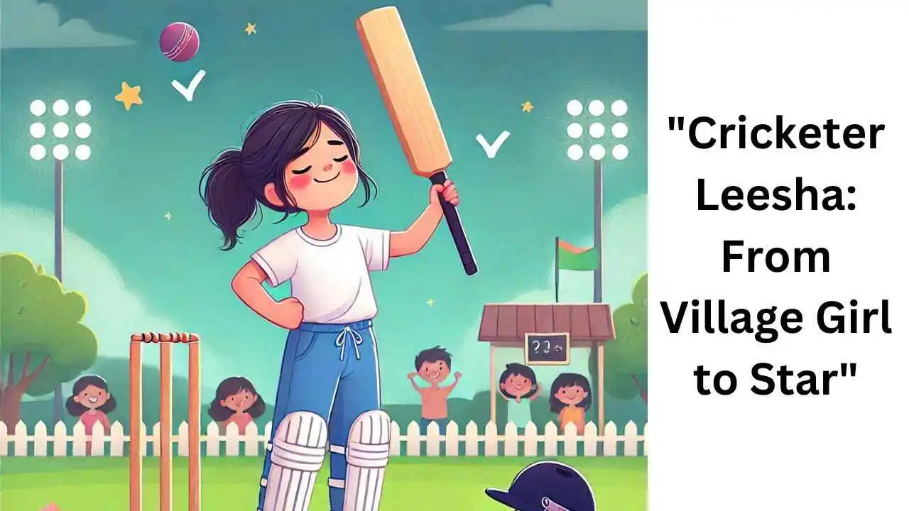 Inspirational story for kids of becoming a cricketer