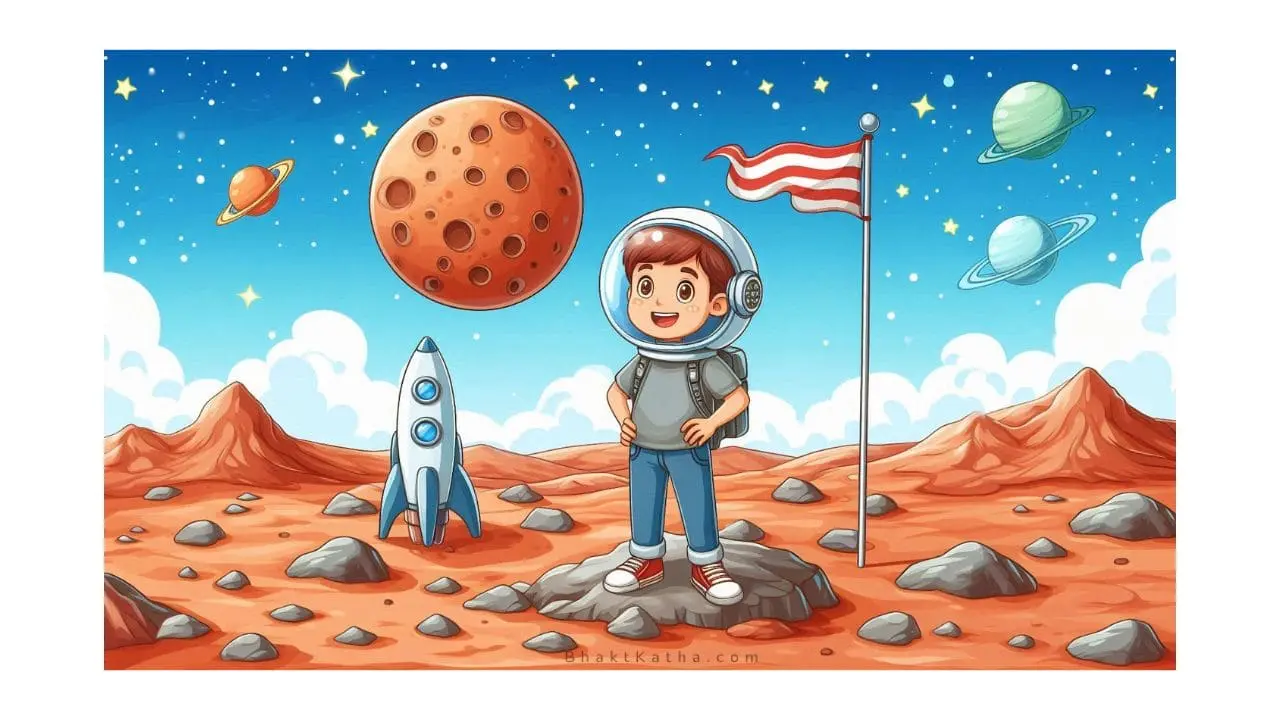 a boy on mars 